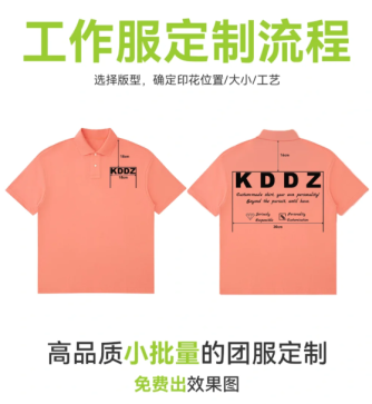 工作服定制超全流程-快速了解工作服/文化衫的定制流程